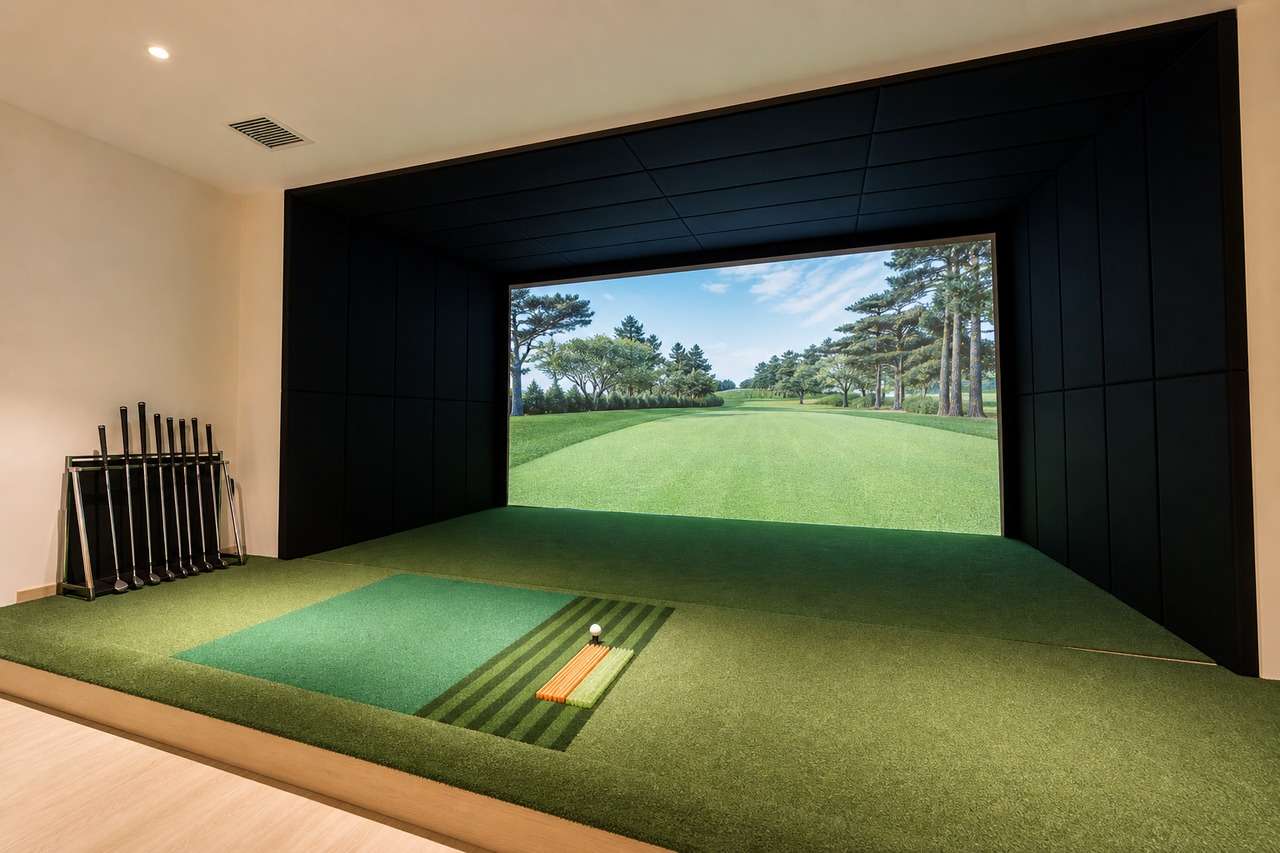 Golf-themed room