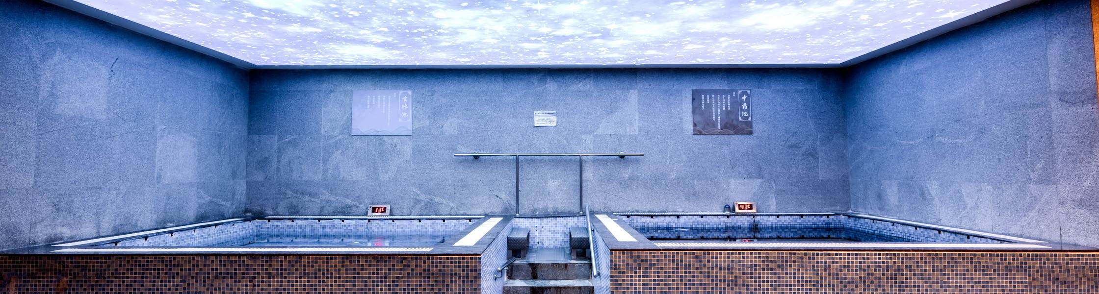 Hot and cold pools